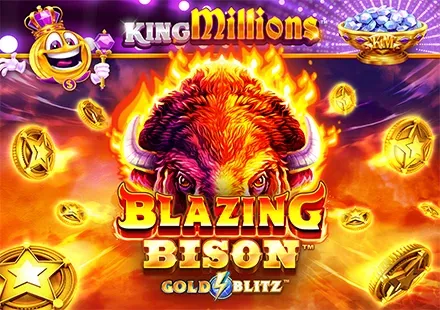 Blazing Bison™ Gold Blitz™ King Millions™ game icon